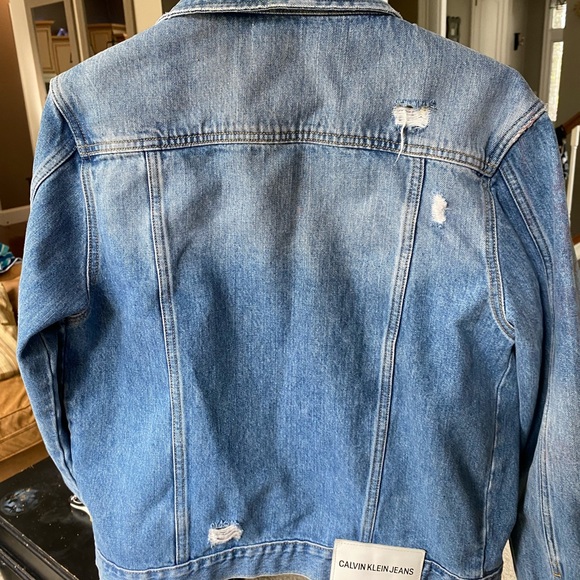 Calvin Klein Jean jacket Small - Picture 2 of 3